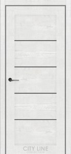 Рустік Авіньйон Білий/Чорне скло